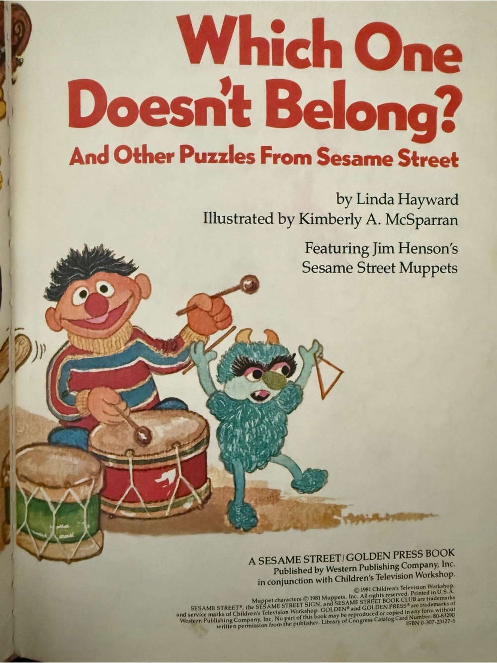 Vintage 1980s Sesame Street Four (4) Book Jim Henson’s Muppets Storybook Set 📕 - Picture 9 of 11